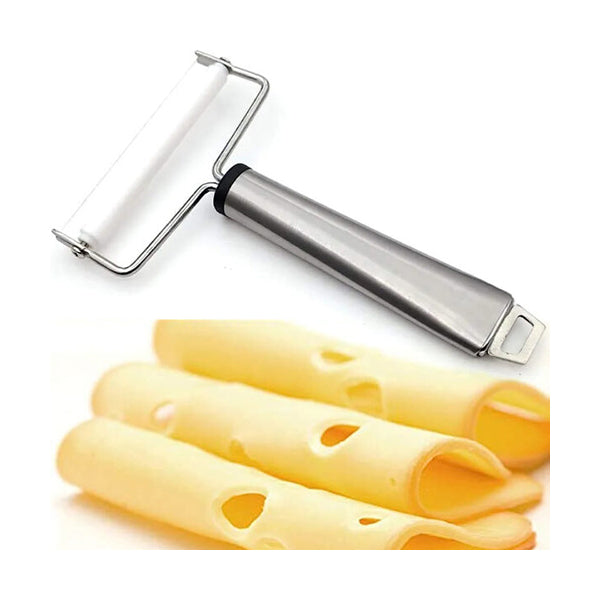 Mobileleb Kitchen & Dining Silver / Brand New Silver Heavy Duty Stainless Steel Cheese Slicer - 10456