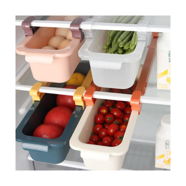 Mobileleb Kitchen & Dining Storage Rack, Refrigerator Organizer - 96425