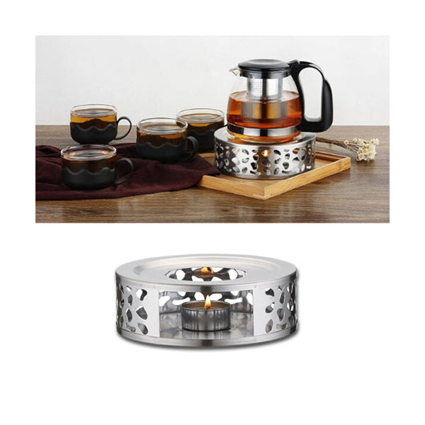 Mobileleb Kitchen & Dining Silver / Brand New Tea Warmer – Stainless Steel Teapot Warmer - 91220