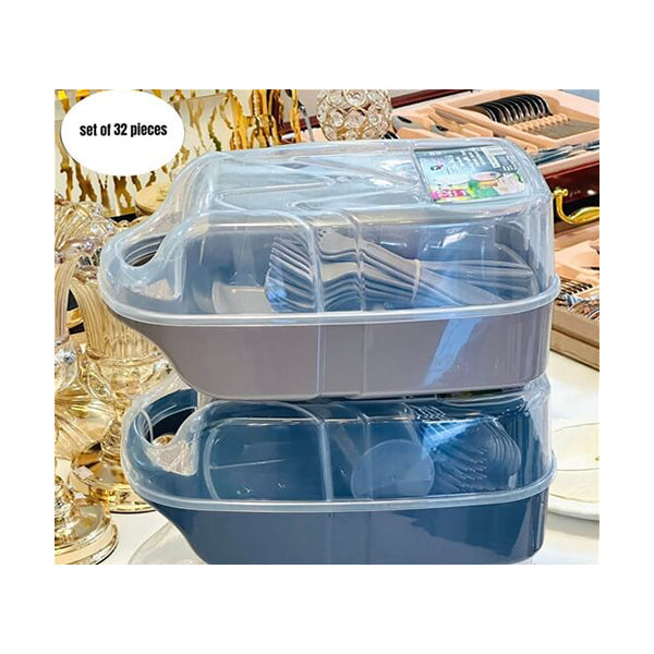 Mobileleb Kitchen & Dining Travel Lunch Box, 32 Pieces - 15792