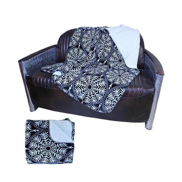 Mobileleb Linens & Bedding Black / Brand New Sofa Cozy Blanket 120×150 Cm - 97400