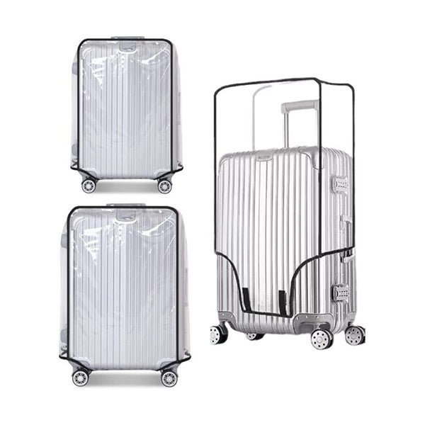 Mobileleb Luggage Accessories Transparent / Brand New PVC Protector Luggage Cover Bag - 28Inch