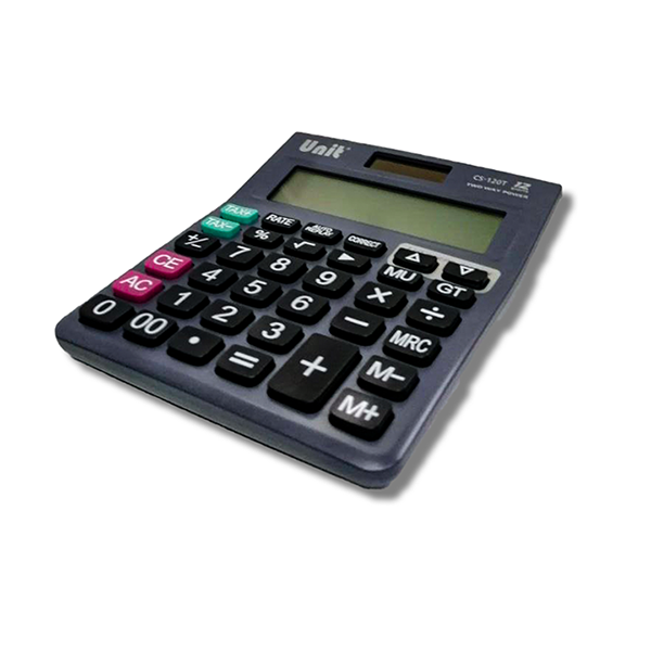 Mobileleb Office Equipment Black / Brand New Unit CS-120T Office Calculator