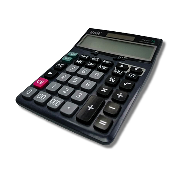 Mobileleb Office Equipment Black / Brand New Unit CX-240T Office Calculator