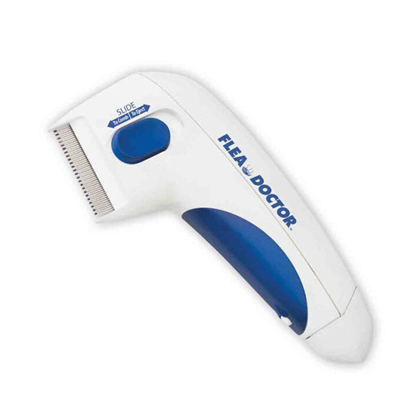 Mobileleb Pet Supplies White / Brand New Flea Doctor Electronic, Kills & Stuns Fleas, Perfect for Dogs & Cats