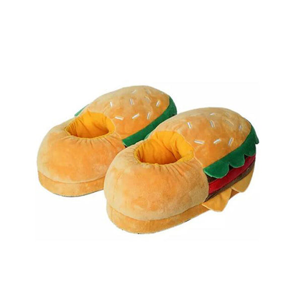 Hamburger slippers discount