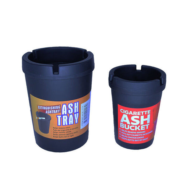 Mobileleb Smoking Accessories Black / Brand New Black Car Portable Cigarette Ashtray Cup - Size Small