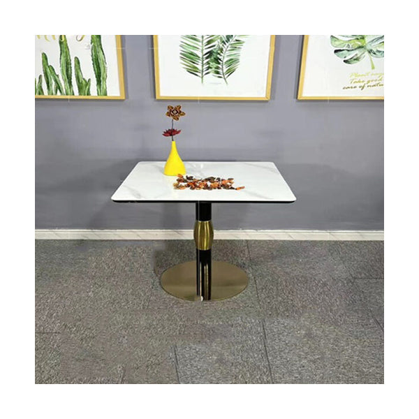 Mobileleb Tables White / Brand New Square Marble Bar Table Cosmopolitan - 2023-9729
