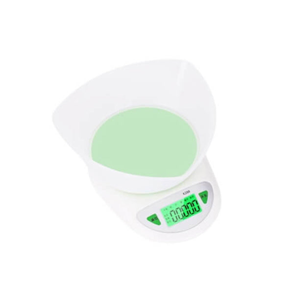 Mobileleb Tools Green / Brand New Electronic Kitchen Scale, Maximum Weight Measurement 5000g - 14000
