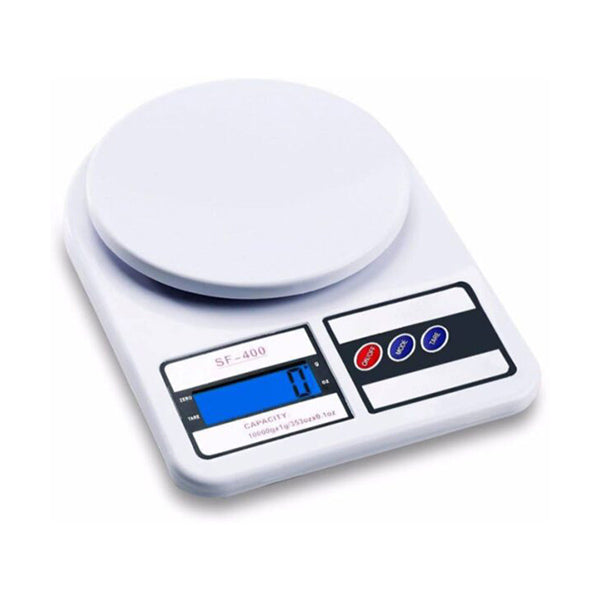Mobileleb Tools White / Brand New SF-400 10KG / 1g Kitchen Mail LCD Digital Scale