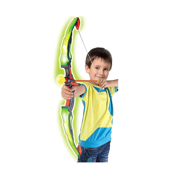 Mobileleb Toys Green / Brand New Archery Bow Arrow Toy Set with Led Light - 96605