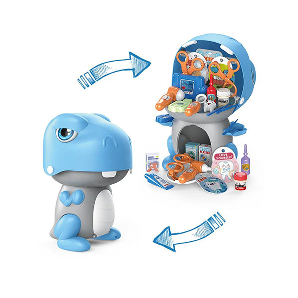 Mobileleb Toys Blue Grey / Brand New Dinosaur Doctor Playset #1368A3 - 10401