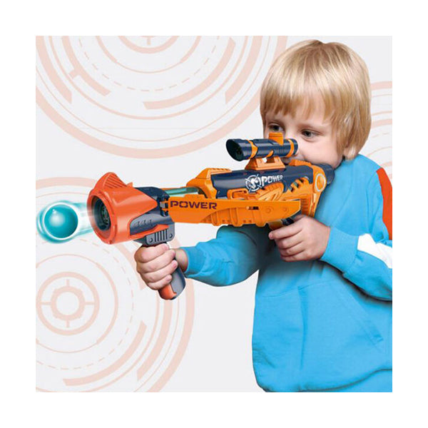 Mobileleb Toys Orange / Brand New Foam Ball Popper Air Guns Toy - 96636