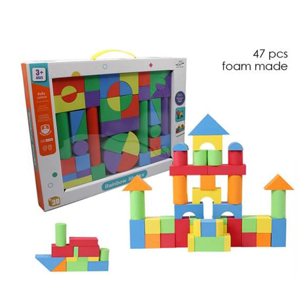 Mobileleb Toys Brand New Foam Blocks, Kids Toys, Educational Toys, Foam Made - 15461