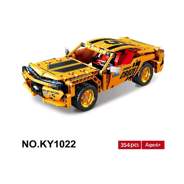 Mobileleb Toys Yellow / Brand New KAZI, GBL, BOZHI KY1022 Mechanical Engineer: Bumblebee Return Vehicle – Racing Cars Block - 15855
