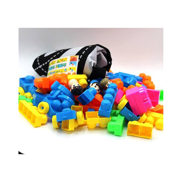 Mobileleb Toys Brand New Playing Blocks with Mat, Kids Mat with Blocks, Babies Toy, Ages 3+ - 14107