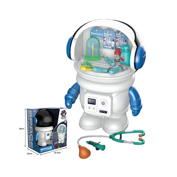 Mobileleb Toys Blue / Brand New Space Astronaut Doctor Playset #21W08 - 10399
