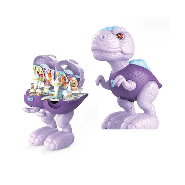 Mobileleb Toys Purple / Brand New Tyrannosaurus Ice Cream Playset #B68B6 - 10400