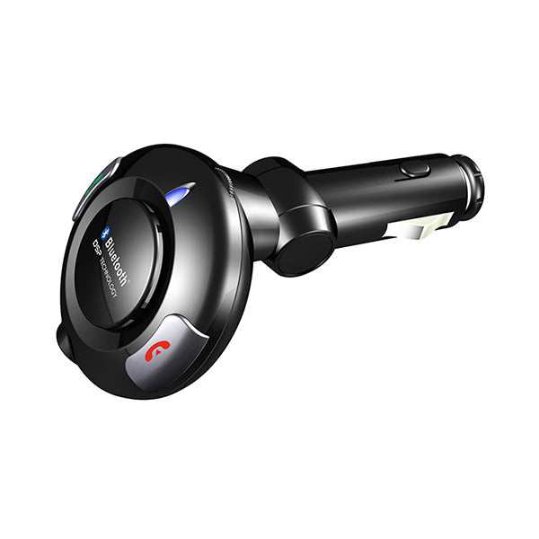 Mobileleb Vehicle Parts & Accessories Black / Brand New Bluetooth Car Adapter Hands-free Car Kit Wireless Speakerphone - BT06