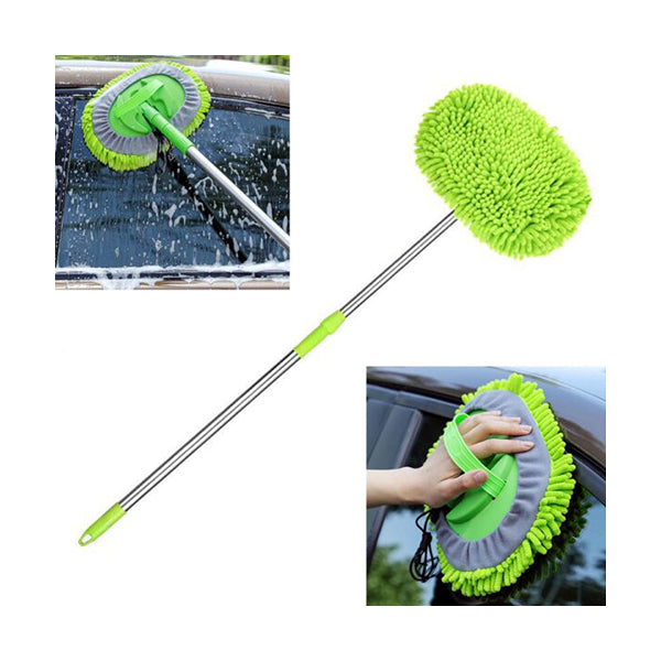 Mobileleb Vehicle Parts & Accessories Green / Brand New Car Wash Mop, Car Wipe Brush - 94825