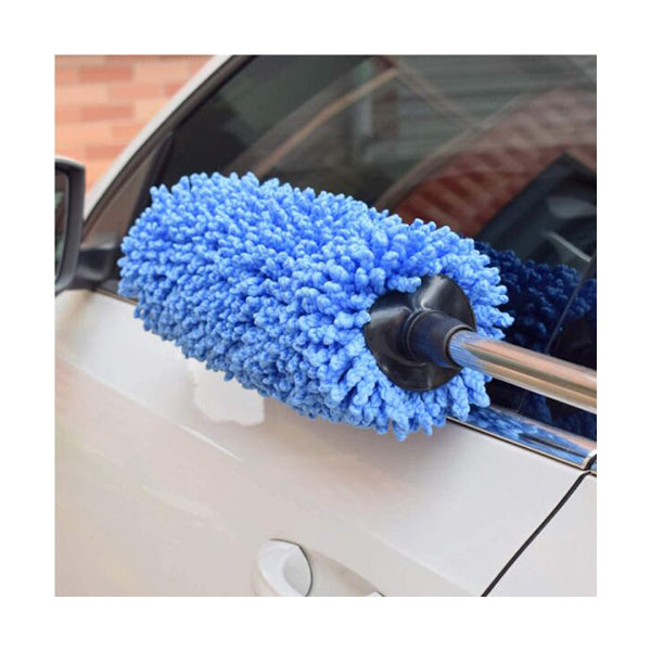 Mobileleb Vehicle Parts & Accessories Blue / Brand New Cylinder Telescopic Car Brush - 94929