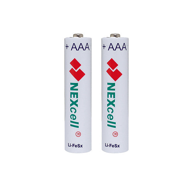 Nexcell Electronics Accessories White / Brand New Nexcel AAA Rechargeable Battery 1100 mAh Pack of 2 - B46B