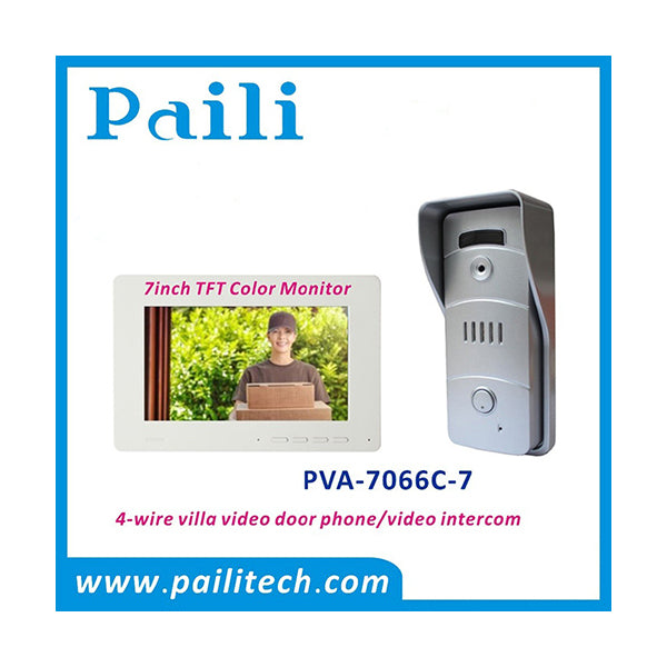 Paili Building Materials Silver / Brand New Paili Video Intercom Doorbell Kit 7 Inches Screen - 7066C