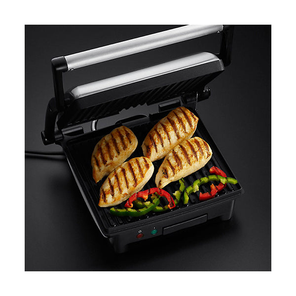 Russell Hobbs Panini Grill Grill (Silver) - Toasters and Sandwhich