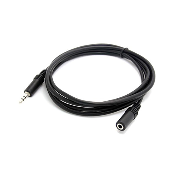 Sanyo Electronics Accessories Black / Brand New 3.5mm Stereo Audio Extension Cable - Male To Female - 1.5m CB38