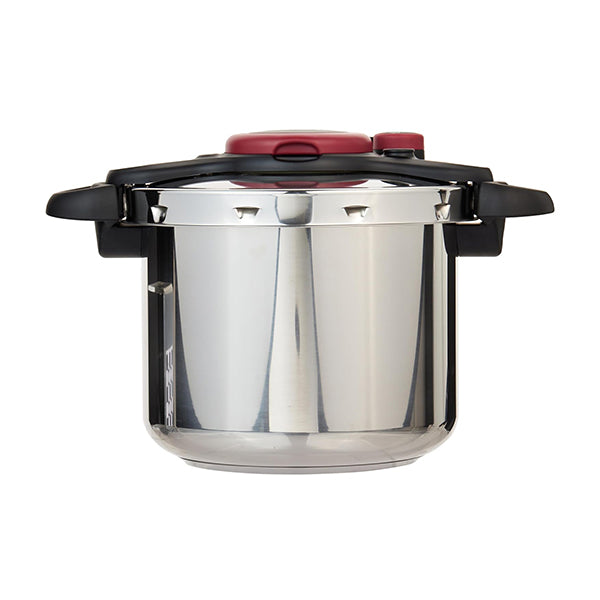 Tefal Clipso Easy 6L Stainless Steel Pressure Cooker - 5 Safety Systems, One-Hand Locking Lid, Includes Steamer Basket - View #7