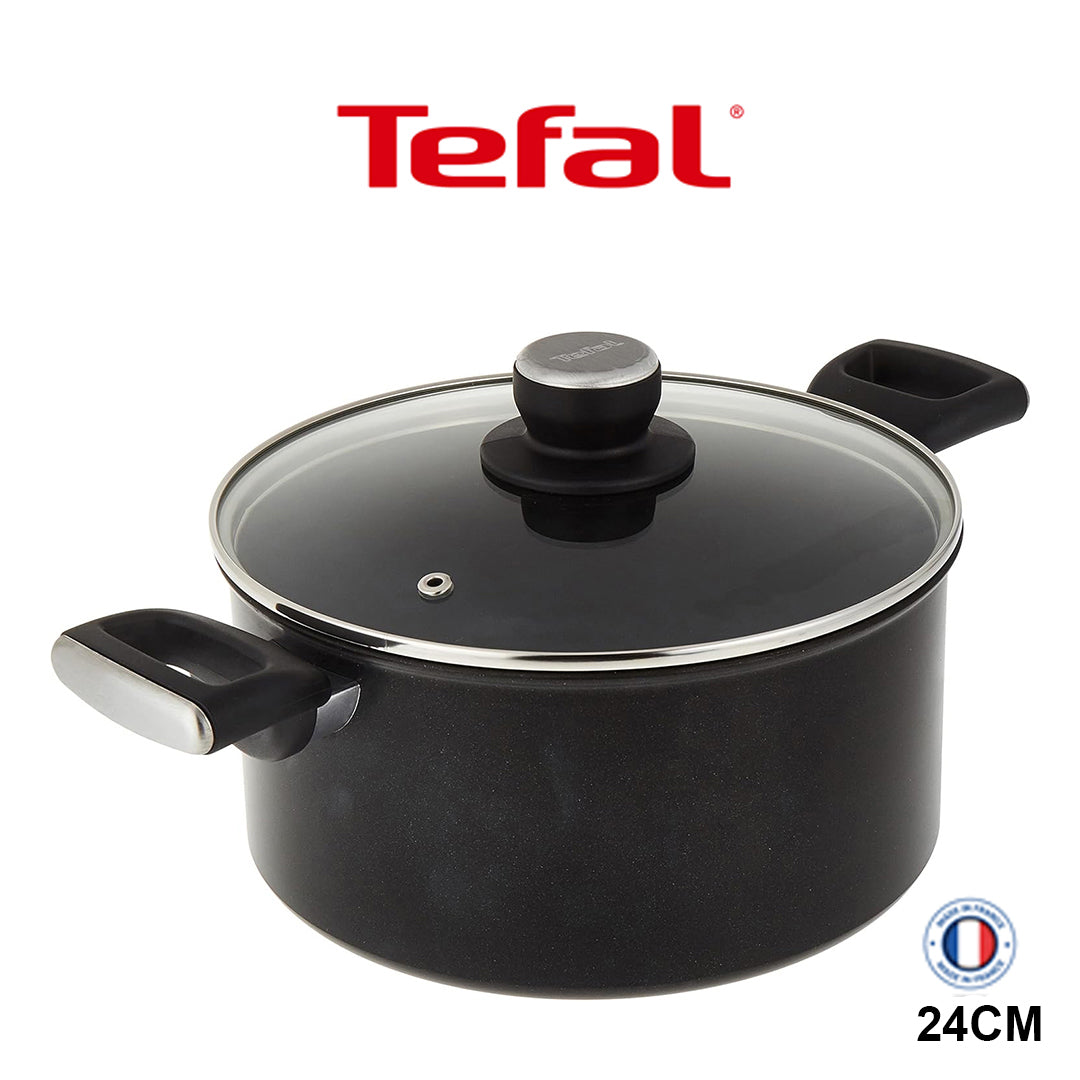 Casseruola 24 Cm Con Coperchio In Vetro 'Sistema Casa' - Eurospin Casseruola 24 Cm Con Coperchio In Vetro 'Sistema Casa' - Eurospin