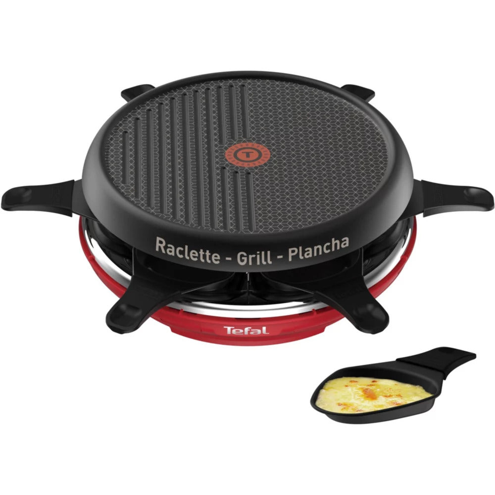 Tefal Kitchen & Dining Red Black / Brand New Tefal Raclette Grill Et Plancha Colormania RE12A512