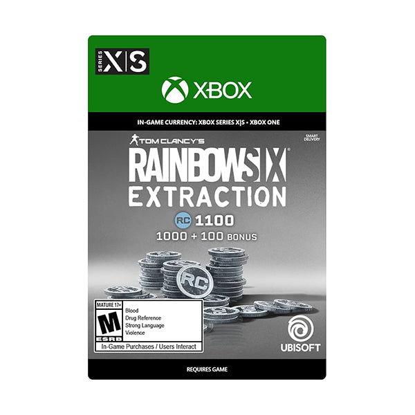Tom Clancy's Rainbow Six Digital Currency Tom Clancy's Rainbow Six Extraction: 1,100 REACT Credits - Xbox