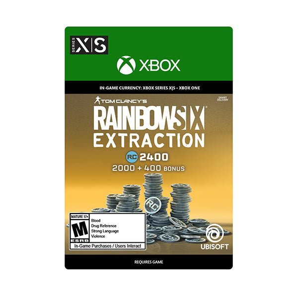 Tom Clancy's Rainbow Six Digital Currency Tom Clancy's Rainbow Six Extraction: 2,400 REACT Credits - Xbox