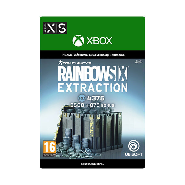 Tom Clancy's Rainbow Six Digital Currency Tom Clancy's Rainbow Six Extraction: 4,375 REACT Credits - Xbox