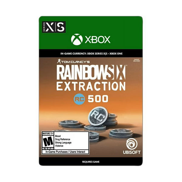 Tom Clancy's Rainbow Six Digital Currency Tom Clancy's Rainbow Six Extraction: 500 REACT Credits - Xbox