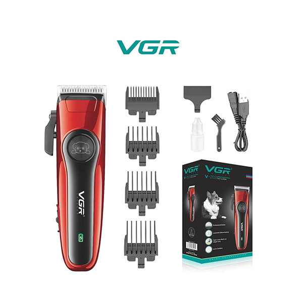 Vgr Pet Supplies VGR V-202 Professional Cord & Cordless Pet Clipper Runtime: 150 minutes Grooming Kit for Pets