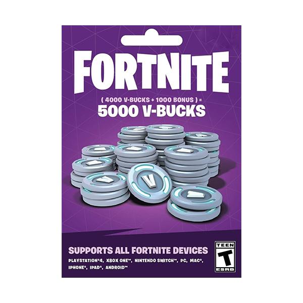 Roblox Digital Currency Fortnite 5000 V-Bucks - Global