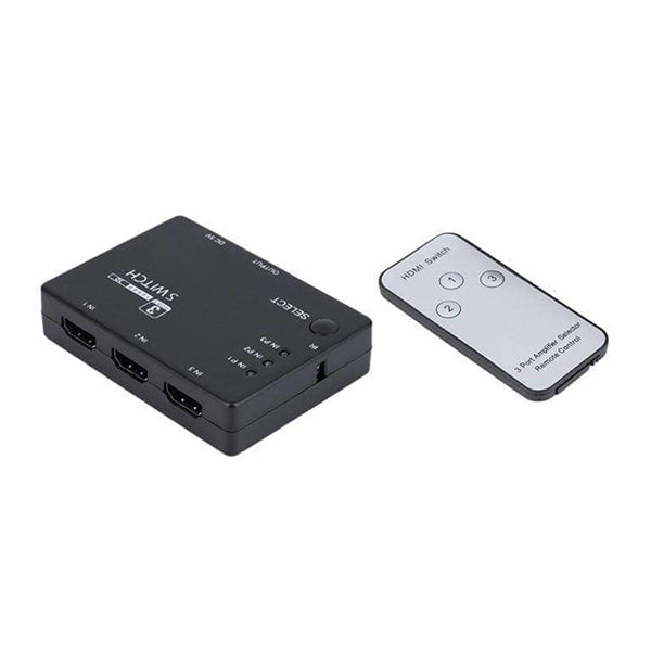 Hay-Tech Electronics Accessories Black / Brand New Hay-tech HDMI Switch HDSW1 3 x 1