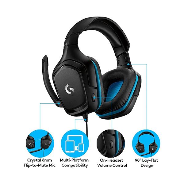 Logitech G432 Wired Gaming Headset Lowest Price in Lebanon