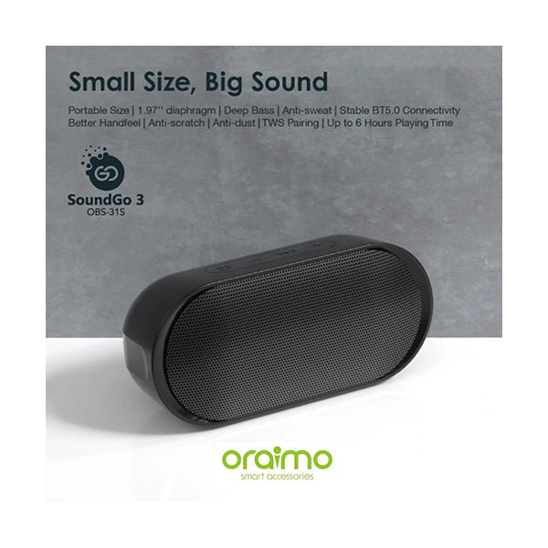 Oraimo Sound Go Bluetooth Speaker OBS-31S Price In Lebanon