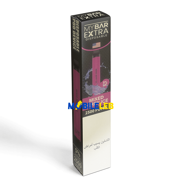 MY BAR EXTRA Disposable POD Device 2500 Puffs Price In Lebanon Mobileleb MY BAR EXTRA Disposable POD Device 2500 Puffs Price In Lebanon Mobileleb