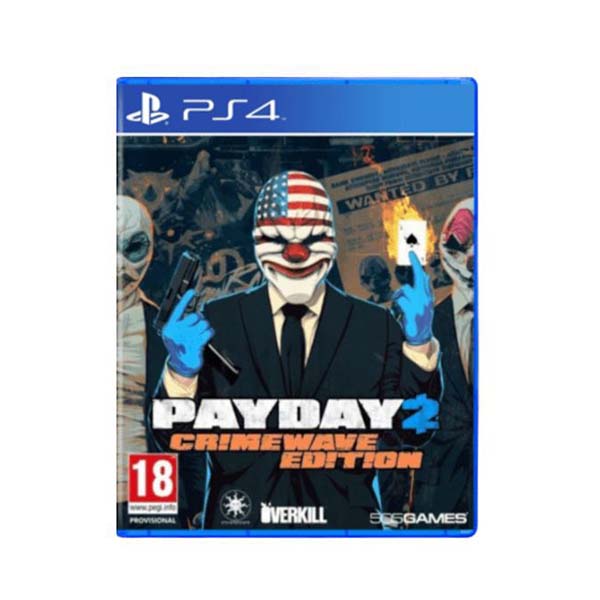 505 Games Brand New Payday 2: Crimewave Edition - PS4