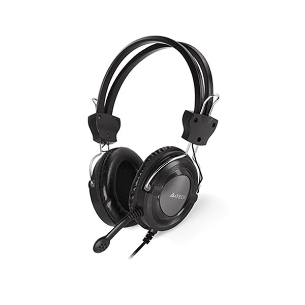 A4Tech Audio Black / Brand New A4Tech, ComfortFit Stereo Headset Headphone - HS-19