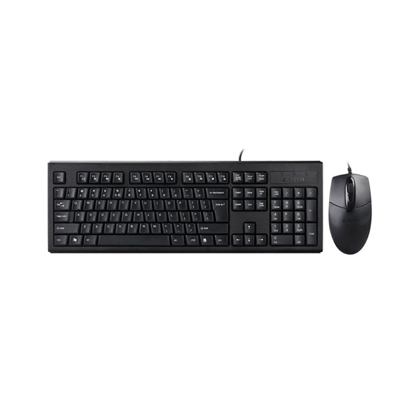 A4Tech Electronics Accessories Black / Brand New A4Tech Office Set USB Keyboard & Mouse - KRS-8372