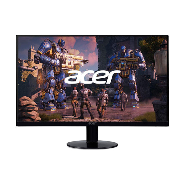 Acer Video Black / Brand New / 1 Year Acer SB240Y, Bbix 23.8” Full HD, 1920 x 1080 Ultra-Thin Zero-Frame IPS Monitor with AMD Radeon FREESYNC Technology and 1ms VRB