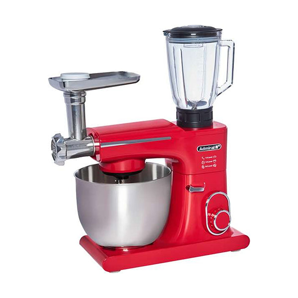 Admiral Kitchen & Dining Red / Brand New Admiral 3 in 1 Stand Mixer 1800W ADSM7SS15