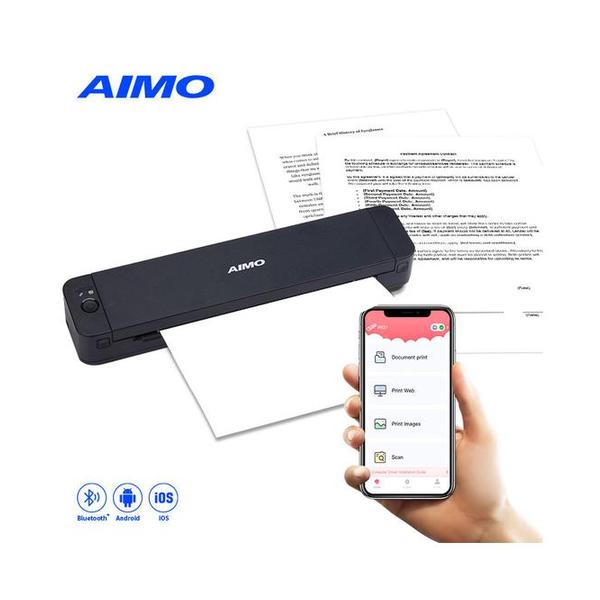 AIMO Print & Copy & Scan & Fax Brand New AIMO P832 A4 Thermal transfer Portable Printer, Bluetooth & Type-C, Compatible with Windows, Mac, Android & iOS