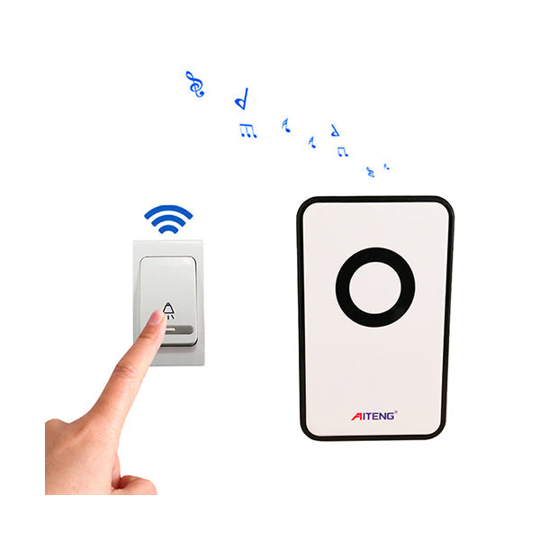 Aiteng Building Materials White / Brand New Aiteng Digital Wireless Doorbell - V018B