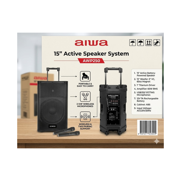 Aiwa Audio AIWA Active Speaker – AWP250